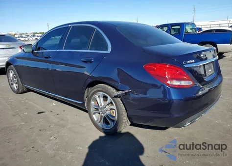 2015 Mercedes-Benz C 300 from USA, damaged, VIN 55SWF4JB8FU045762